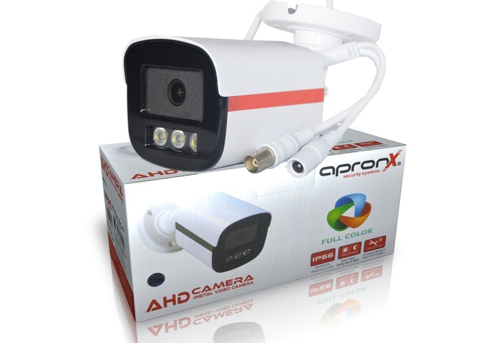 Apronx AX-BW121 2MP AHD Colorvu Bullet Güvenlik Kamerası